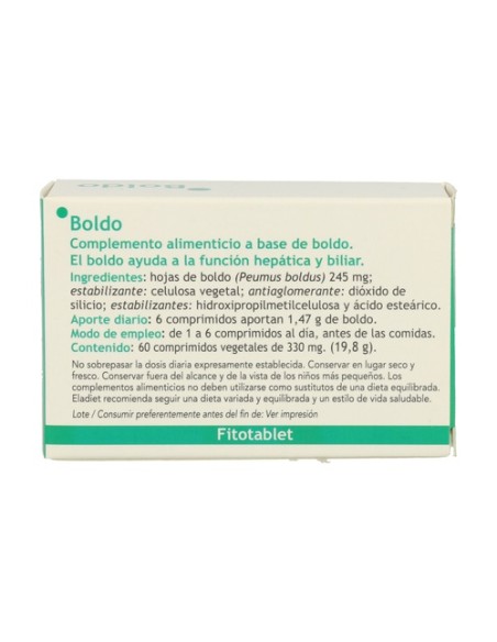 Boldo 60 comprimidos Eladiet