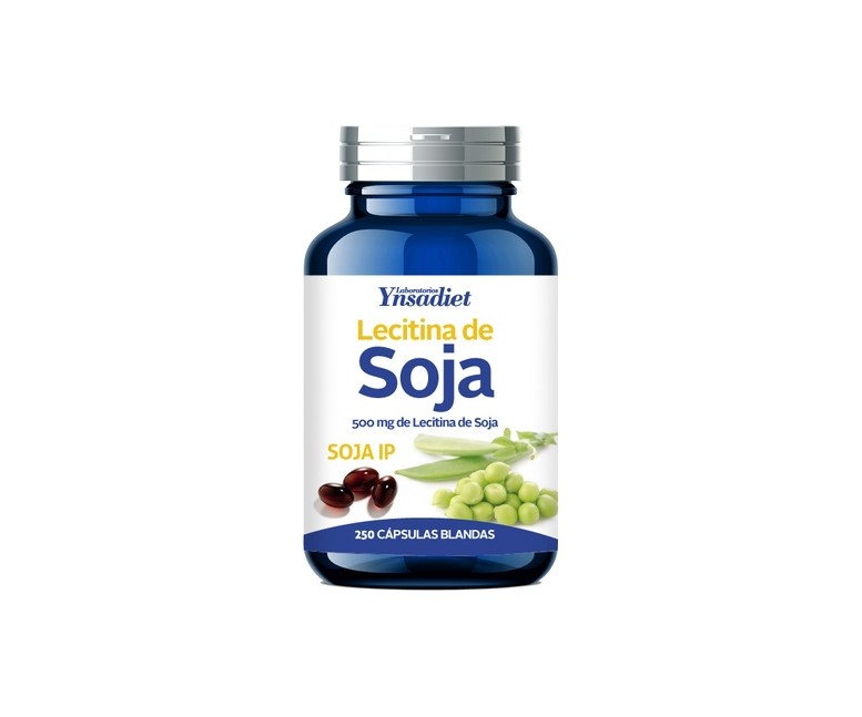 Lecitina de Soja 250 perlas de 500mg Hijas del Sol