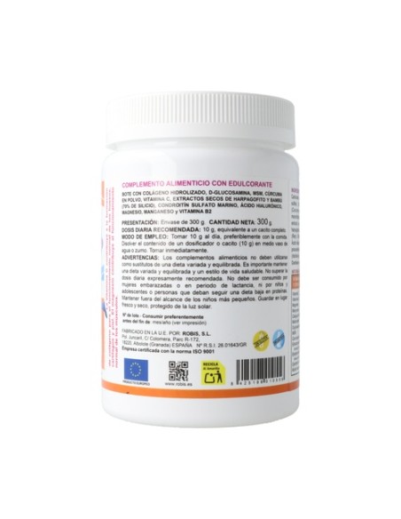 Super colágeno hidrolizado en polvo limón 300 g (Limón) Robis
