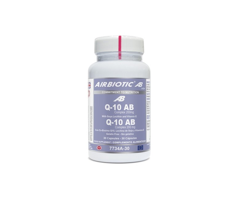 Q10 AB Complex 30 cápsulas de 200mg Airbiotic