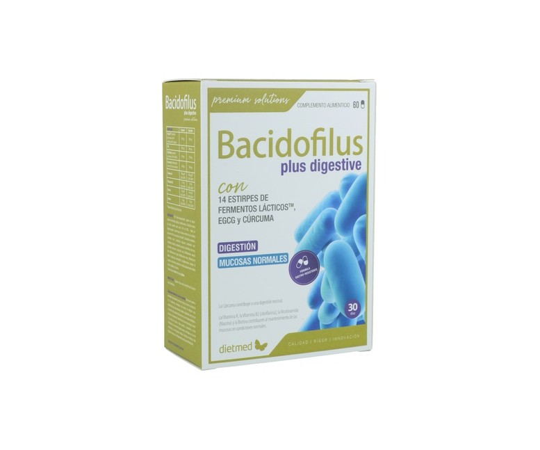 Bacidofilus 60 cápsulas Dietmed