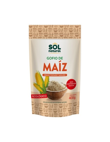 Gofio de maíz integral Bio 400 g Sol Natural