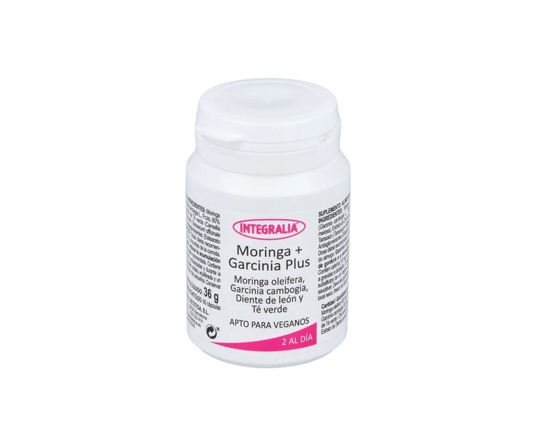 Moringa + garcinia plus 60 cápsulas Integralia