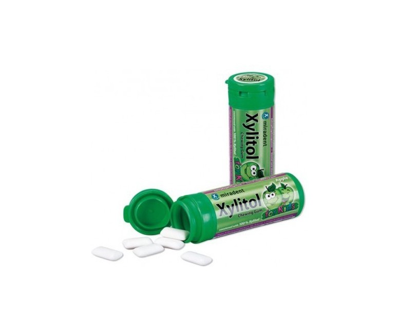 Chicles Xylitol kids Sabor Manzana 30 g (Manzana) Miradent