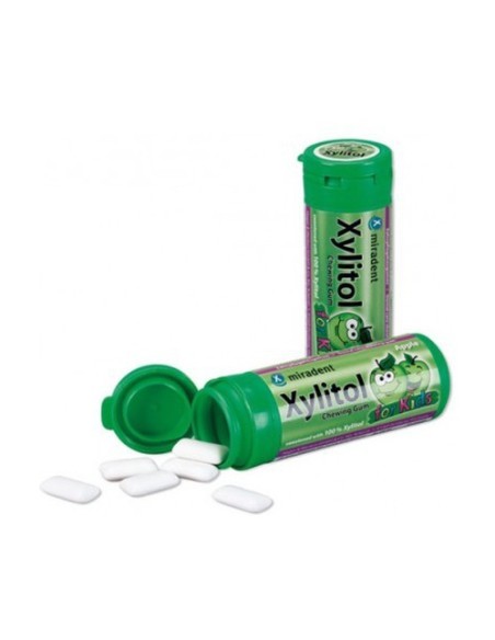 Chicles Xylitol kids Sabor Manzana 30 g (Manzana) Miradent