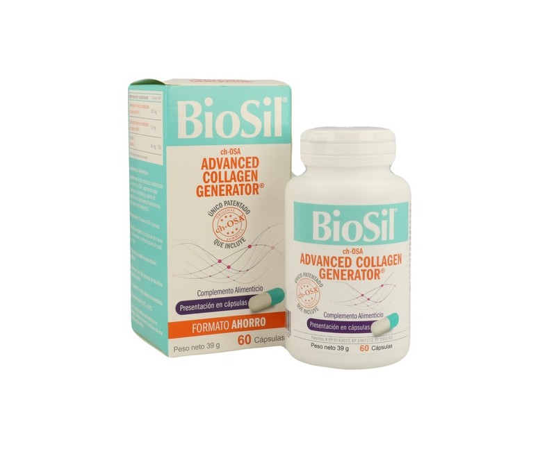 Biosil Generador avanzado de colágeno 60 cápsulas Biosil