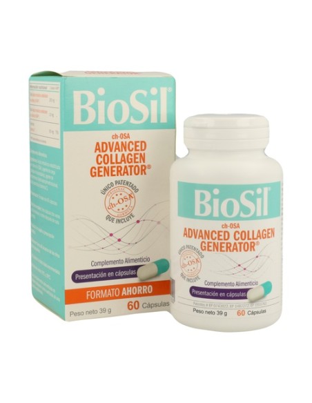 Biosil Generador avanzado de colágeno 60 cápsulas Biosil