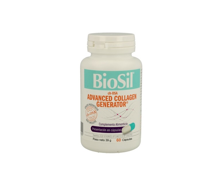 Biosil Generador avanzado de colágeno 60 cápsulas Biosil