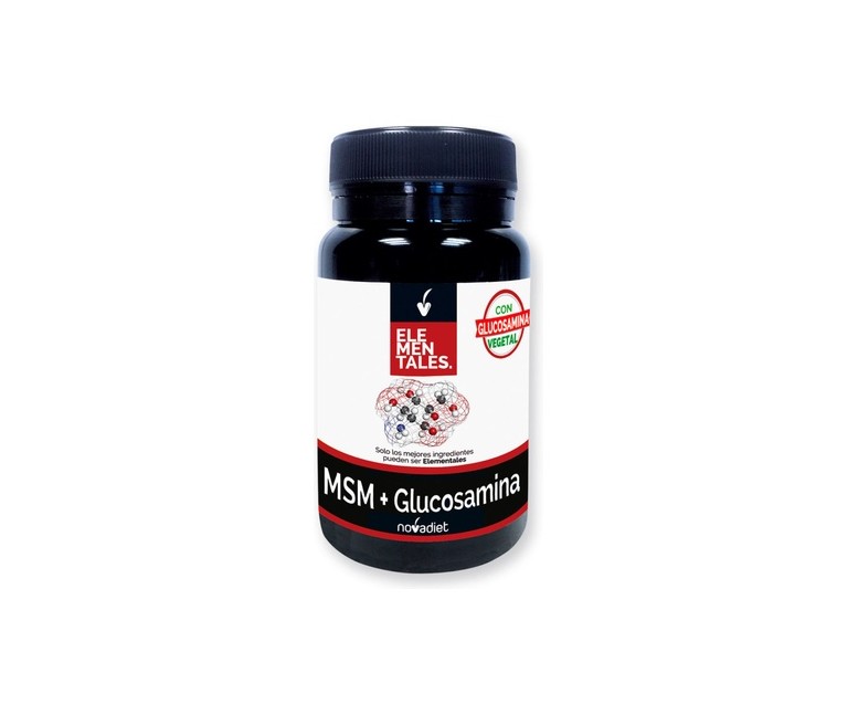 Msm + glucosamina 40 cápsulas vegetales Nova Diet