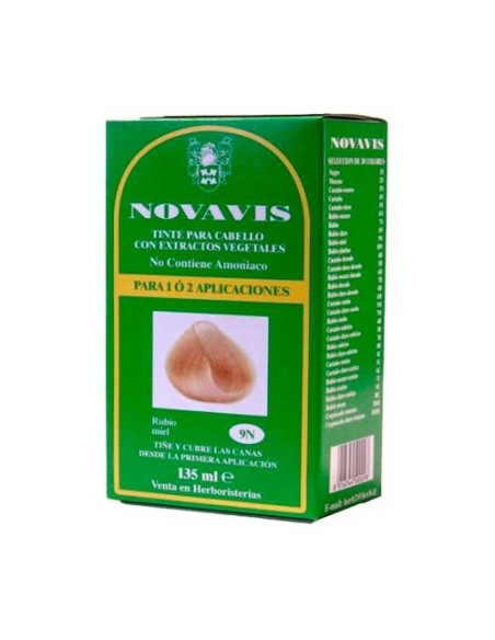 Tinte 9N Rubio Miel 1 unidad Novavis