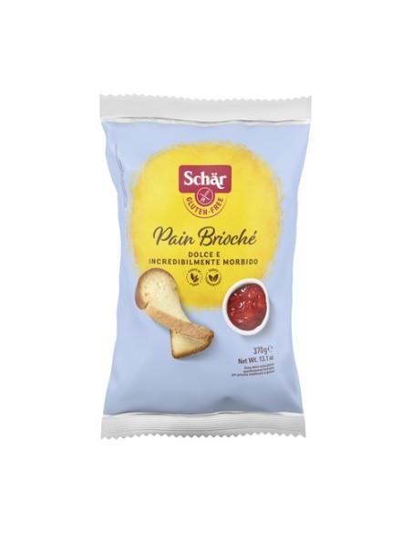 Pan brioche sin gluten 370 g Schär
