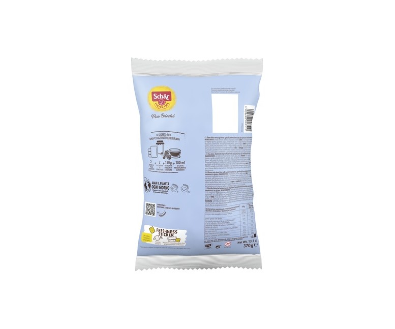 Pan brioche sin gluten 370 g Schär