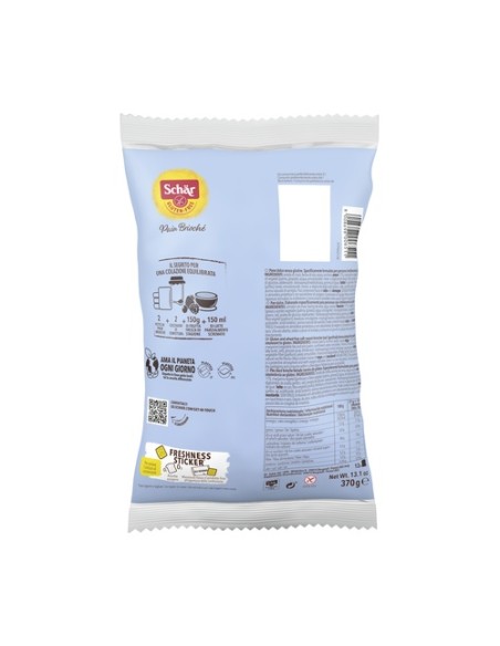Pan brioche sin gluten 370 g Schär