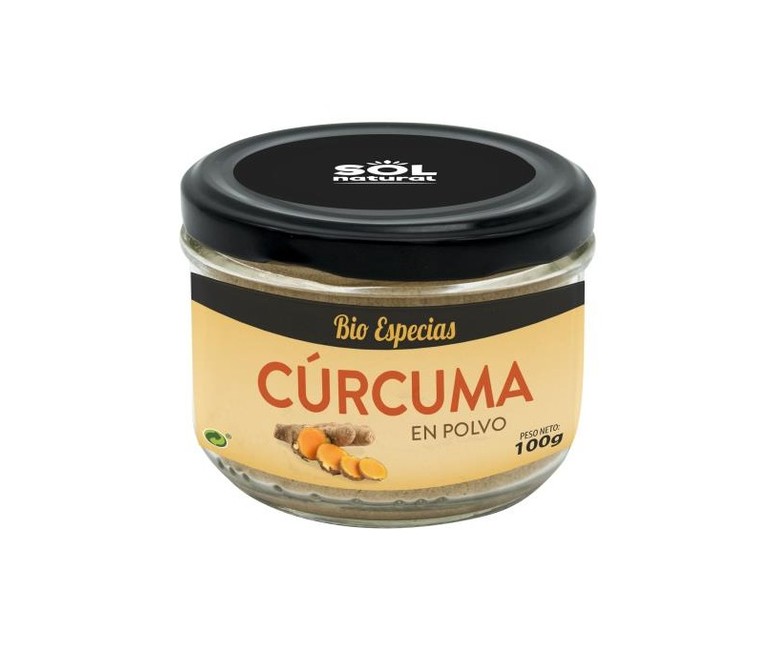 Cúrcuma en polvo Bio 100 g Sol Natural
