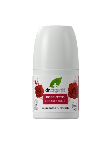 Desodorante Organico de rosa damascena 50 ml Dr. Organic