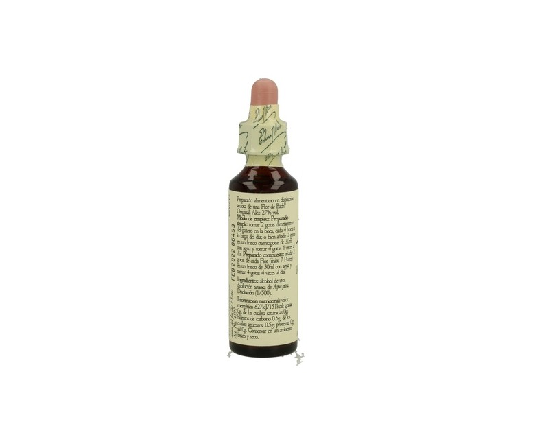 Flores de Bach Rock Water 20 ml de elixir floral Bach Original