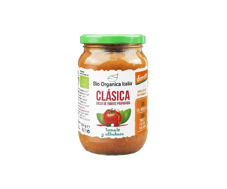 Salsa tomate clásica 325 ml Bio Organica Italia