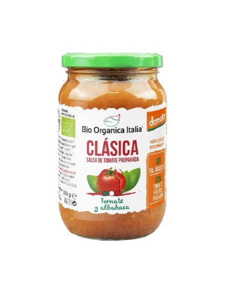 Salsa tomate clásica 325 ml Bio Organica Italia
