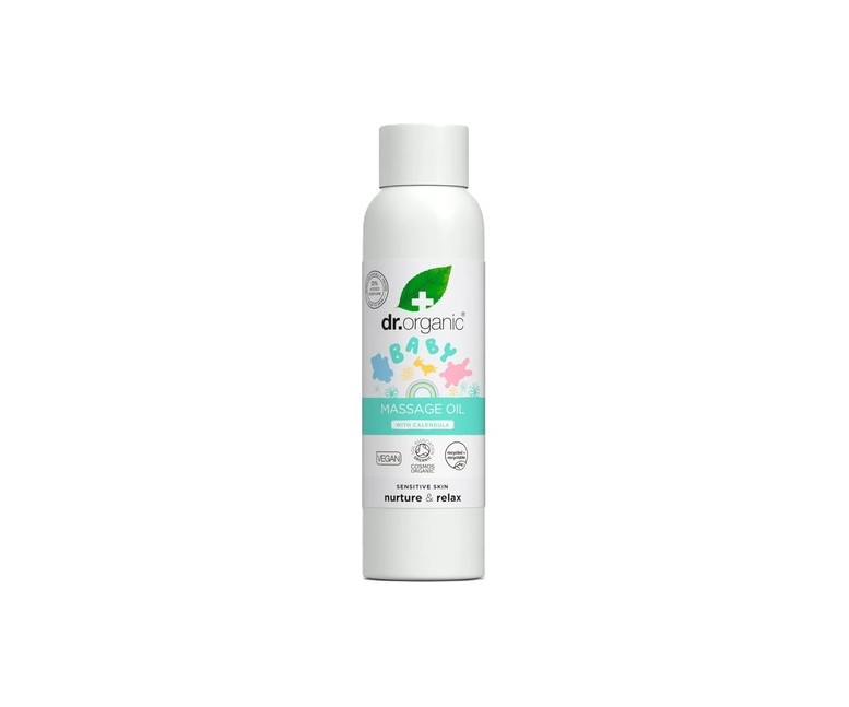 Aceite de masaje para bebé 150 ml de aceite Dr. Organic