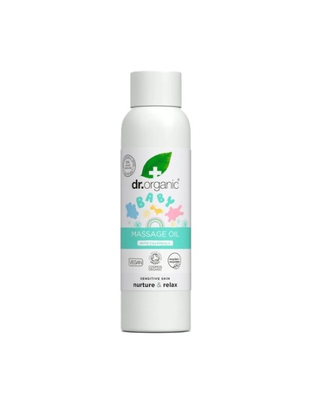 Aceite de masaje para bebé 150 ml de aceite Dr. Organic