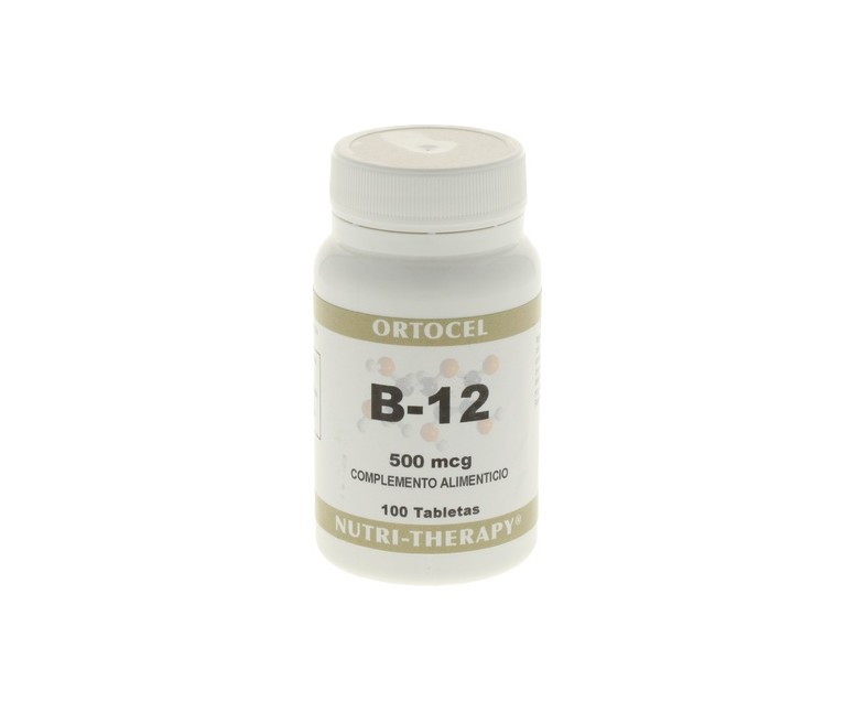 Vitamina B12 100 comprimidos Ortocel Nutri Therapy