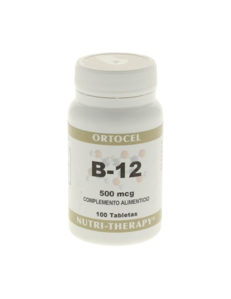 Vitamina B12 100 comprimidos Ortocel Nutri Therapy