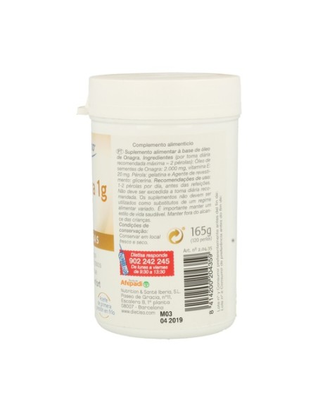 Onagra 1 120 perlas de 1g Dietisa