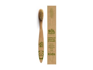 Cepillo dental de bambú infantil Biodegradable