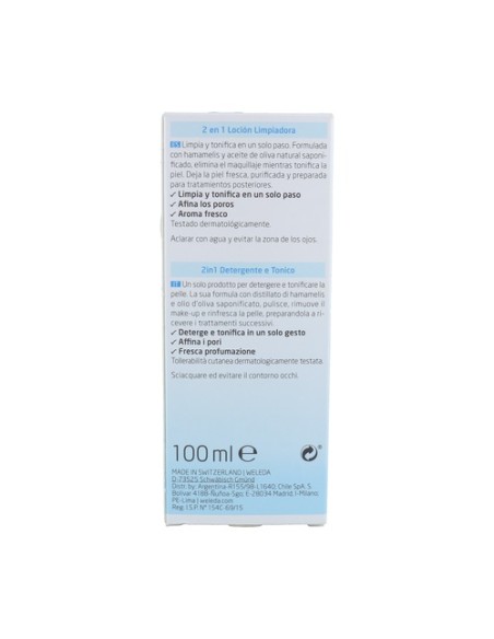 Loción Limpiadora 2 en 1 100 ml Weleda