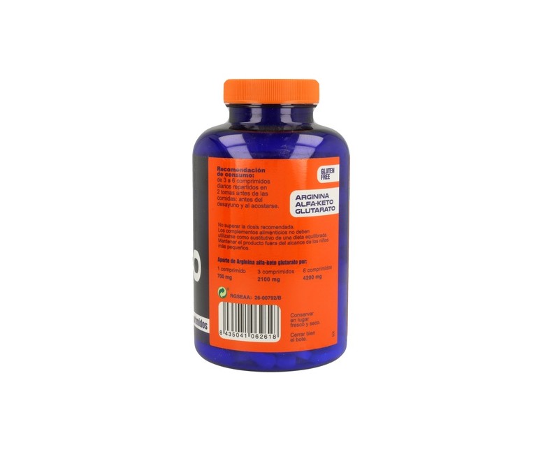 Oxido Nitrico Competition (Arginina Alfa-ketoglutarato) 180 comprimidos Mega Plus