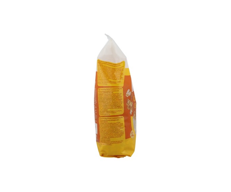 Muesli crujiente avena con caramelo y palomitas de maíz Eco 500 g Barnhouse