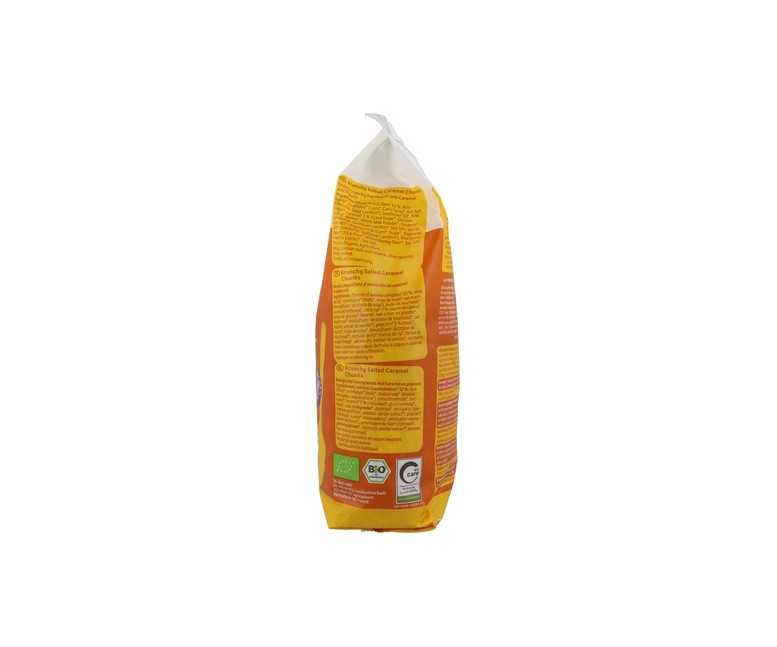 Muesli crujiente avena con caramelo y palomitas de maíz Eco 500 g Barnhouse