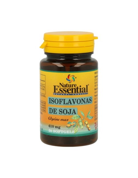 Isoflavonas De Soja 50 perlas de 620mg Nature Essential