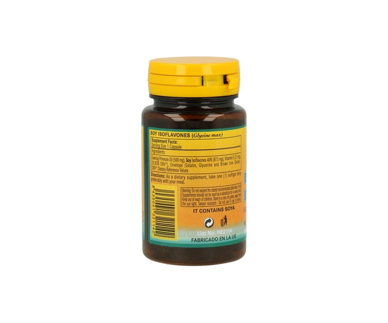 Isoflavonas De Soja 50 perlas de 620mg Nature Essential