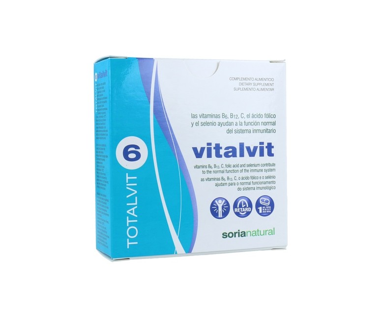 Totalvit 6 Vitavit 28 comprimidos Soria Natural