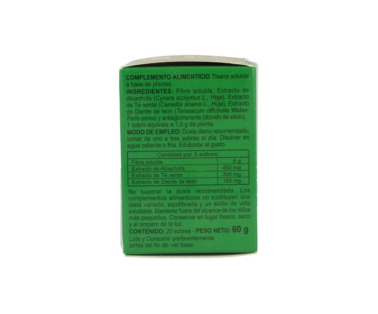 Alcachofa Plus Soluble 20 sobres Integralia