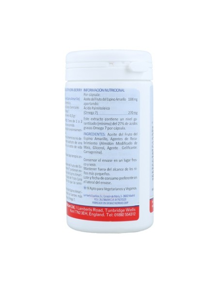 Aceite de espino amarillo 30 cápsulas de 1000mg Lamberts