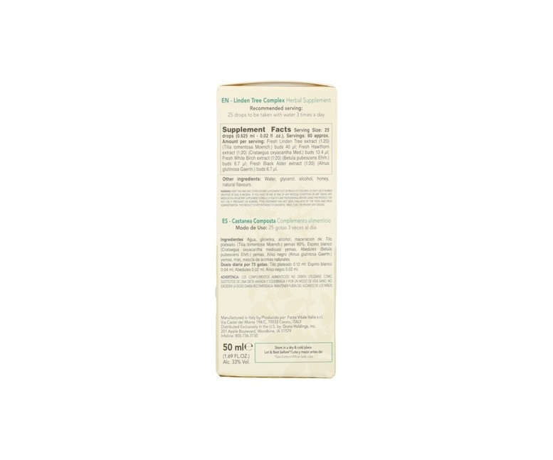 Tilia Composta 50 ml Forza Vitale