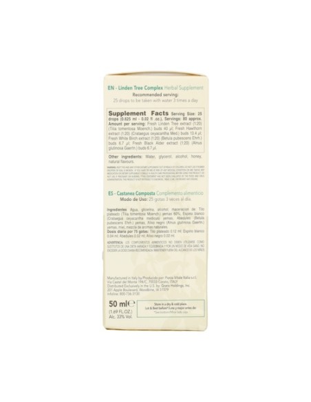 Tilia Composta 50 ml Forza Vitale