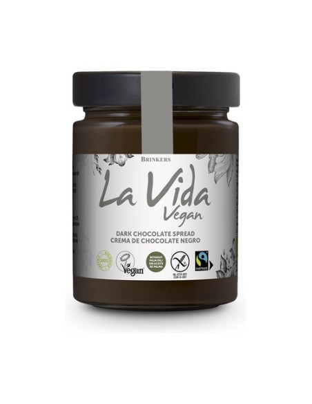 Crema de Chocolate Negro Bio Vegano 270 g La Vida Vegan