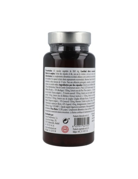 Neumosan mucosin vías respiratorias 60 cápsulas vegetales de 868mg Mundonatural