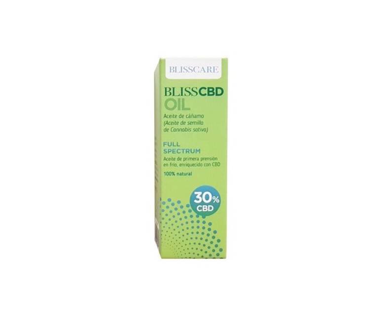 Blisscbd aceite de cáñamo 30% CBD 10 ml de aceite BLISSCARE