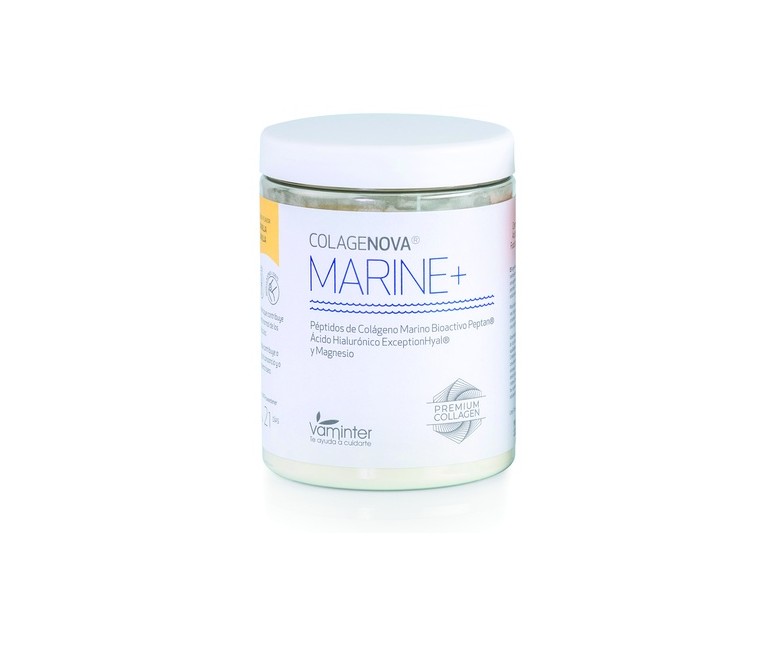 Colagenova Marine Con Colágeno Marinoa, Hialurónico y Magnesio (Sabor Vainilla) 295 g (Vainilla) Vaminter