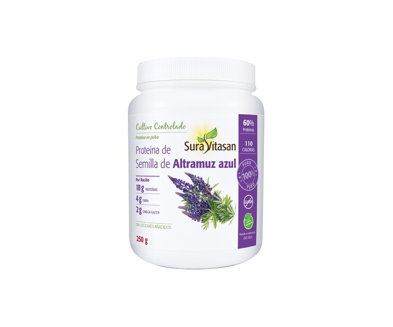 Proteína de Semilla de Altramuz azul 250 g Sura Vitasan