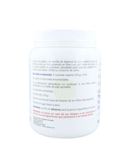 Proteína de Semilla de Altramuz azul 250 g Sura Vitasan