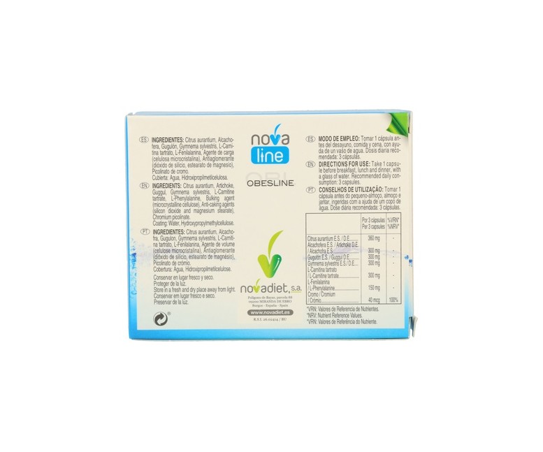 Obesline 45 cápsulas Nova Diet