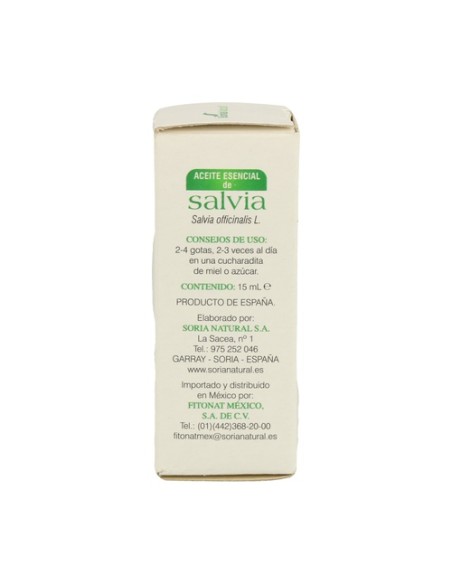 Esencia Salvia 15 ml Soria Natural