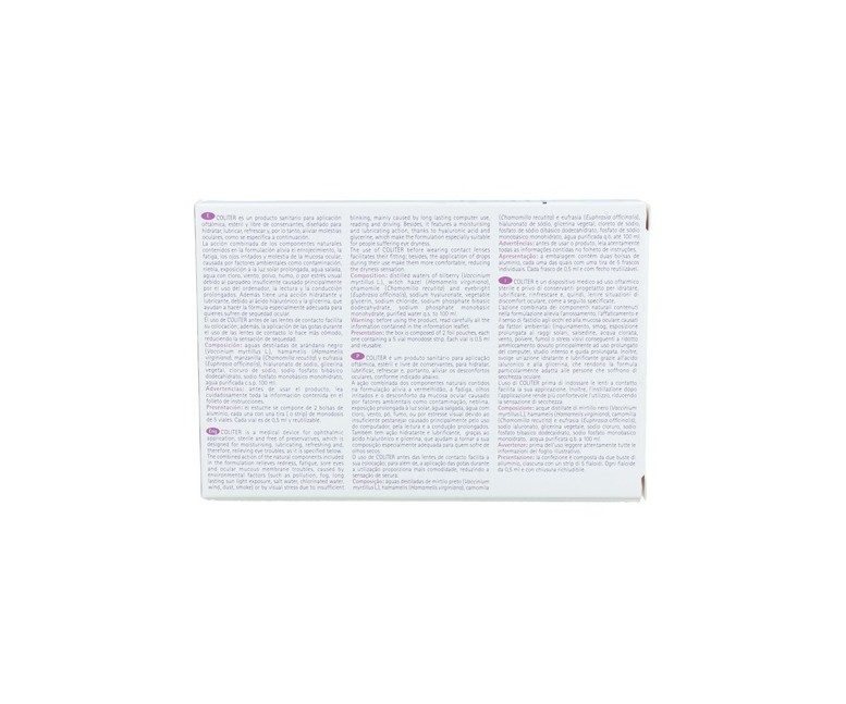 Coliter Hidratante 10 viales de 0.5ml Tegor