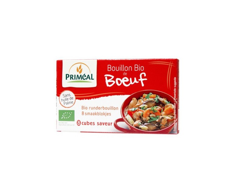 Cubito de caldo de res 80 g Primeal