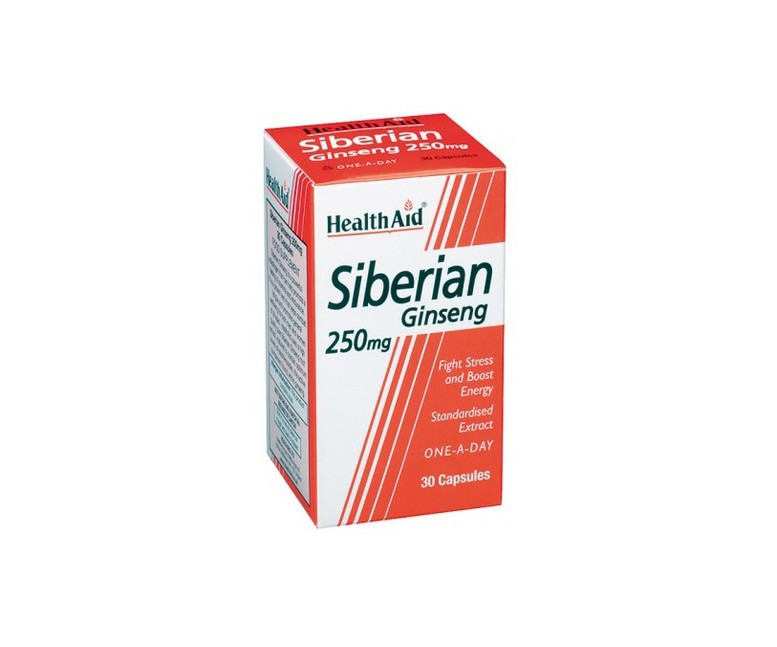 Eleuterococo Raíz (siberian ginseng) 30 cápsulas de 250mg Health aid